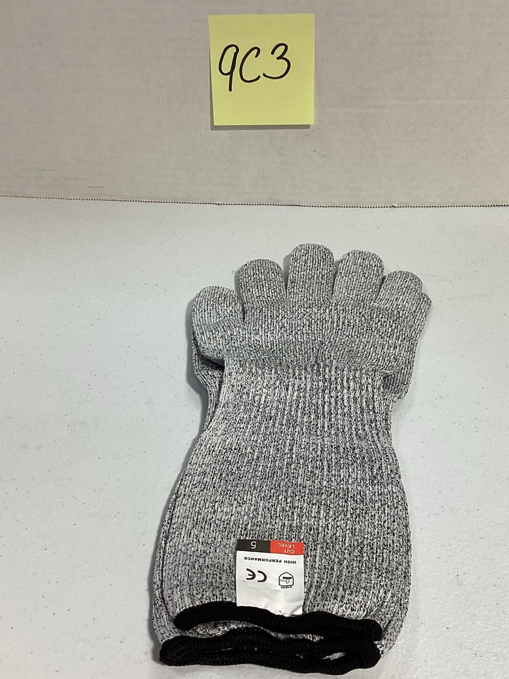 High Performance Cut Level 5 Thermal Five-Toe Work Gloves - Gray